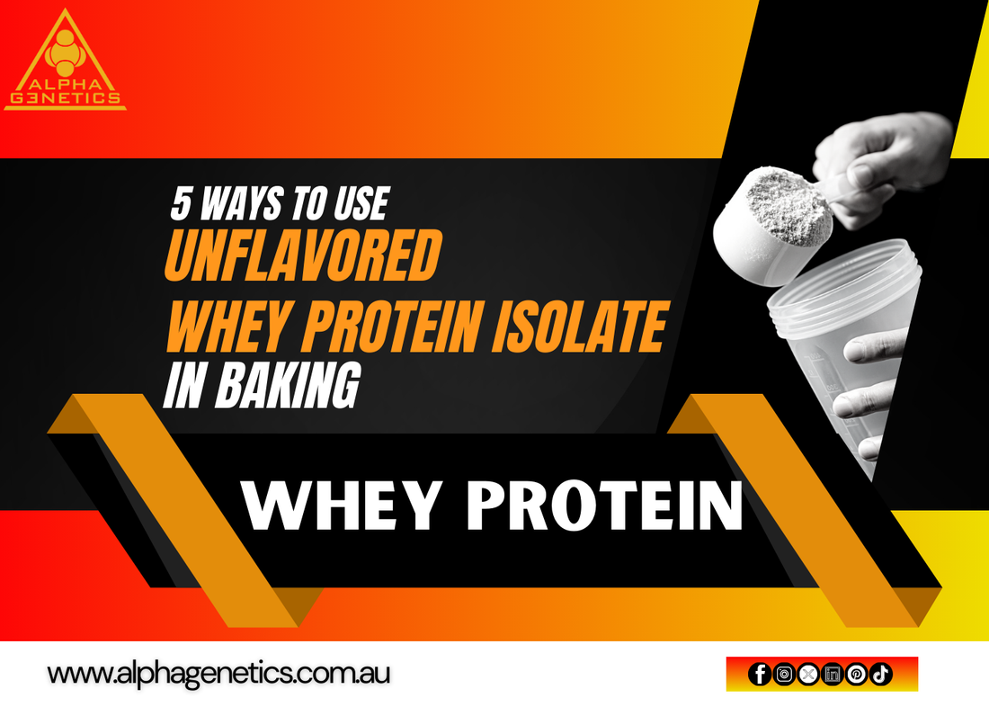 5 Ways to Use Unflavored Whey Protein Isolate In Baking