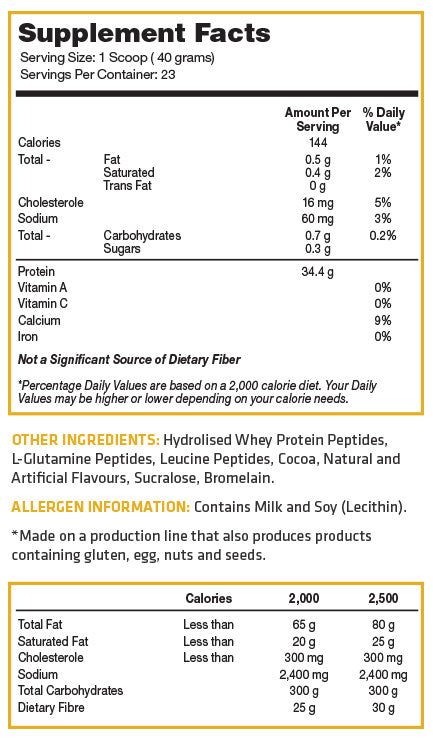 Hydro-G3N DH25: The Ultimate Hydrolyzed Protein Powder for Australian Athletes